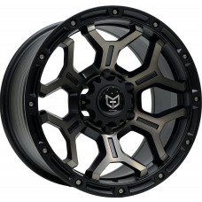 TORK-2860 18X9 6X139.7 ET-15 110 MAT BRONZE BLACK LIP
